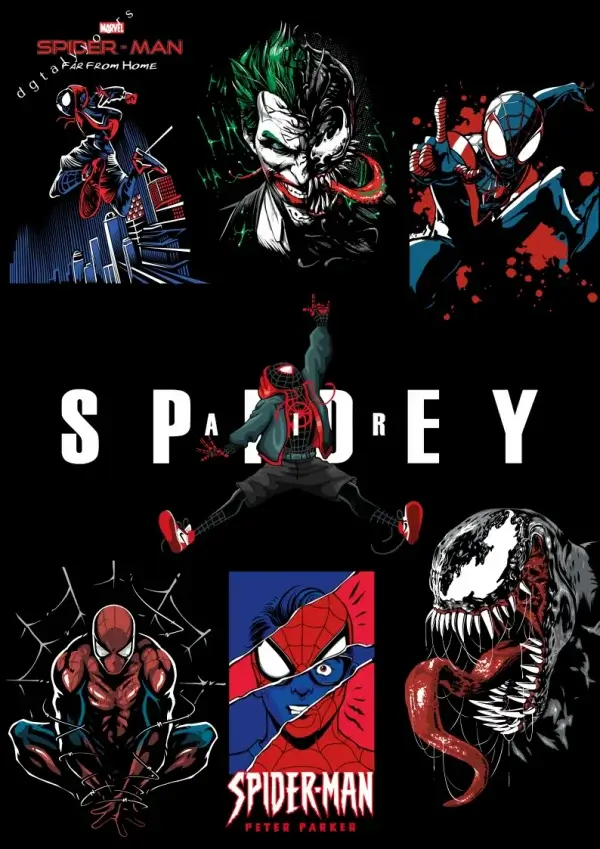 800+ DC & MARVEL – Characters T-Shirt Design + Lifetime Updates - Image 11