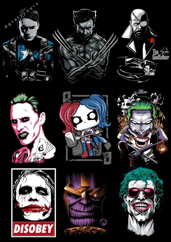 800+ DC & MARVEL – Characters T-Shirt Design + Lifetime Updates - Image 10